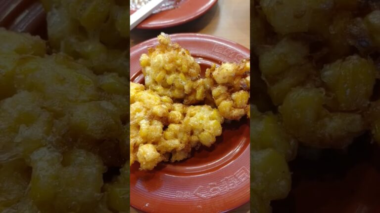 【くら寿司】とうもろこしかき揚げ