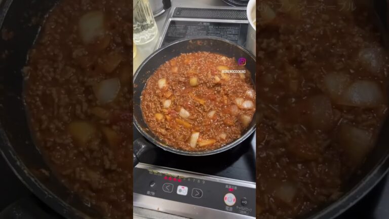 ミートスパゲッティ#ミートソース #パスタ