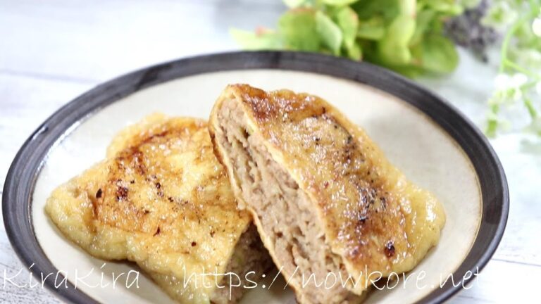 ジューシー！油揚げ餃子の作り方。小林まさみさんのレシピ