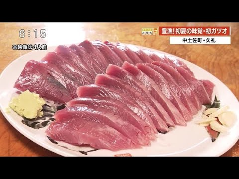 早くも初夏の味覚　今年は豊漁！「初ガツオ」の水揚げ　【高知】 (21/03/26 11:51)