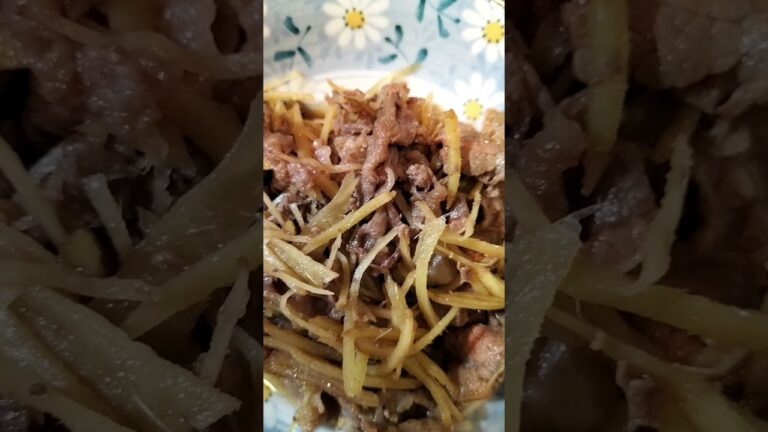 豚肉の生姜煮　9月19日　＃Shorts