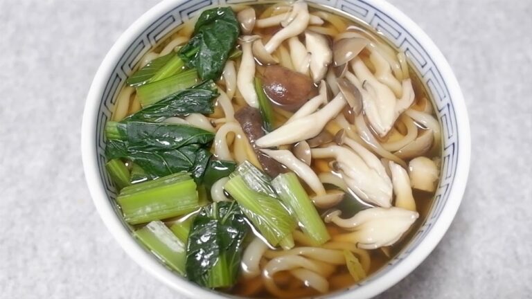 【簡単料理】キノコうどん