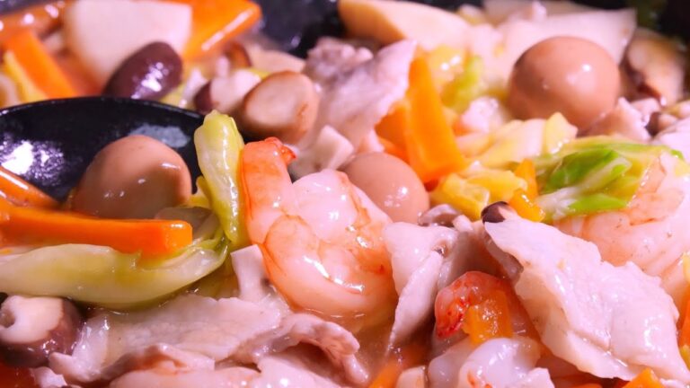 贅沢なおいしさ【八宝菜】１０年かけてたどり着いた圧倒的な味わい　中華丼