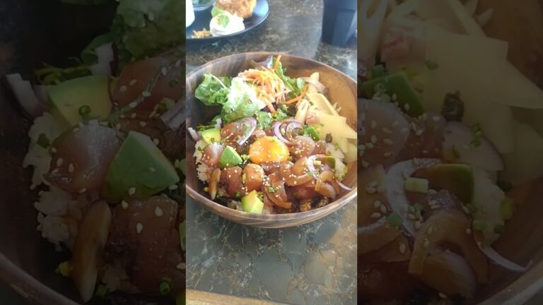 ポキボウルが美味しかったですよ