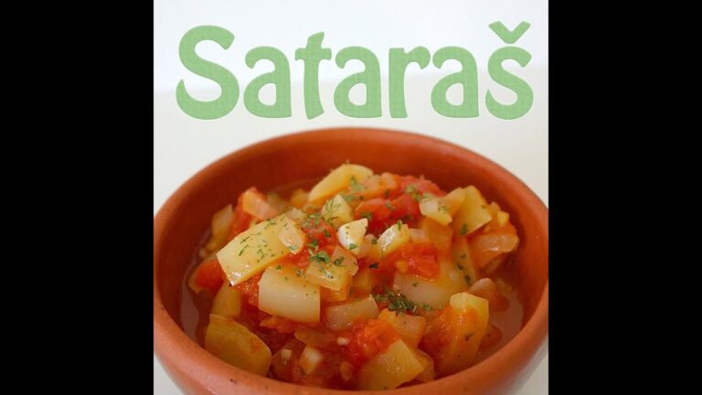 【セルビア料理のレシピ】サタラシュの作り方（Sataraš）