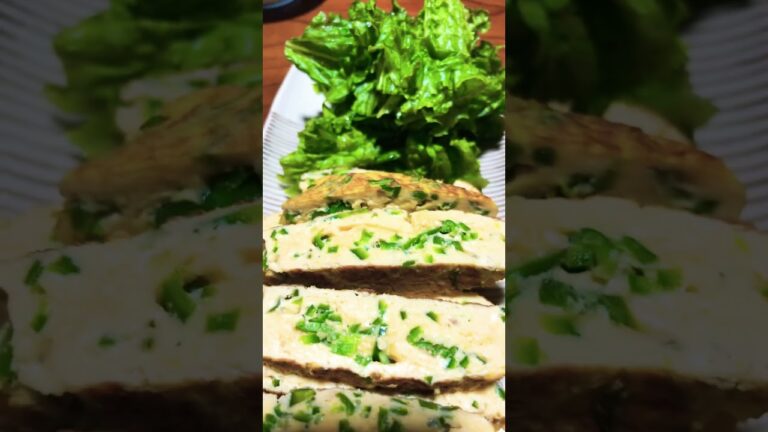 【おやつ】炊き立てご飯、卵焼き、サラダ、りんご🍎＃Shorts