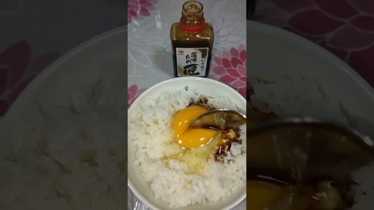 【最強TKG】鰻のタレで卵かけご飯　食べてビックリの美味さ