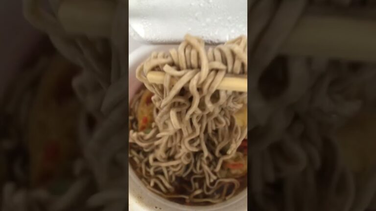 天ぷらそば　マルちゃん　 #shorts