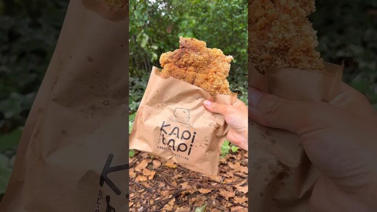 顔よりデカい巨大台湾から揚げ！秘伝のタレにじっくり漬け込んだお肉をスパイシーに味付けした逸品【カピタピ：上野】