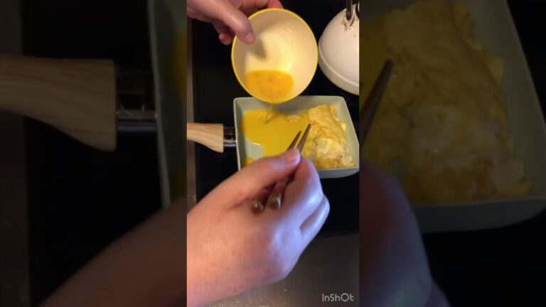 新しいフライパンで作る卵焼き#卵焼き #フライパン料理 #フライパン料理 #調理器具 #調理機 #調理動画 #調理風景