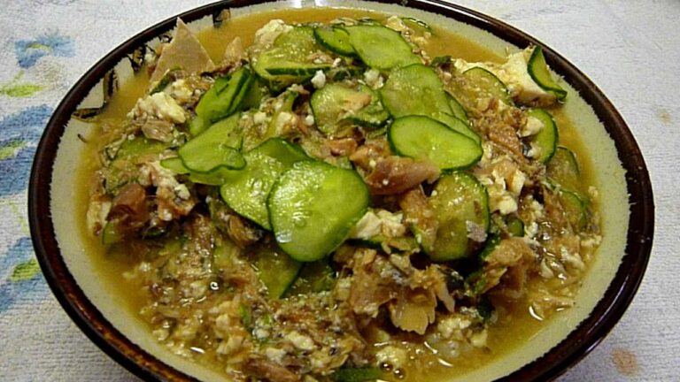 Hiyajiru[宮崎]サバ缶で時短 冷や汁 ご飯・簡単アレンジ料理レシピ 作り方