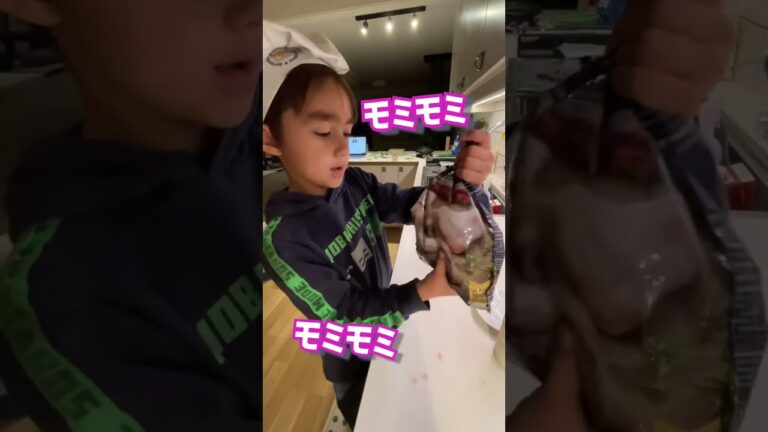 👨‍👨‍👦スウェーデンで6歳と作る🍗名古屋風手羽唐揚げを頬張る家族。 #国際結婚 #海外生活 #ゲイカップル #shorts