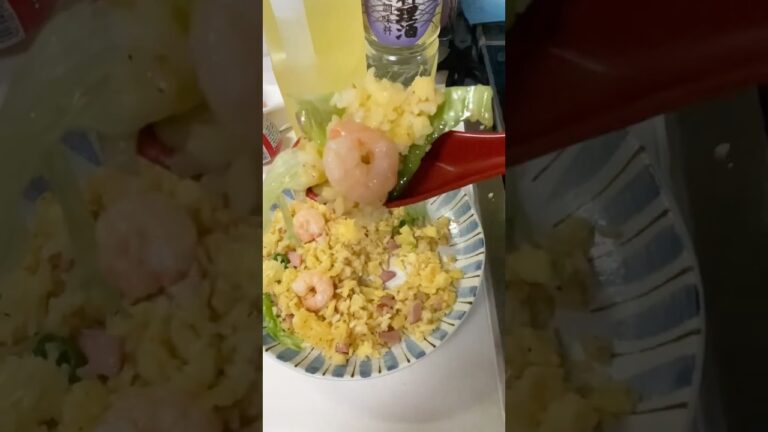 海老レタス炒飯