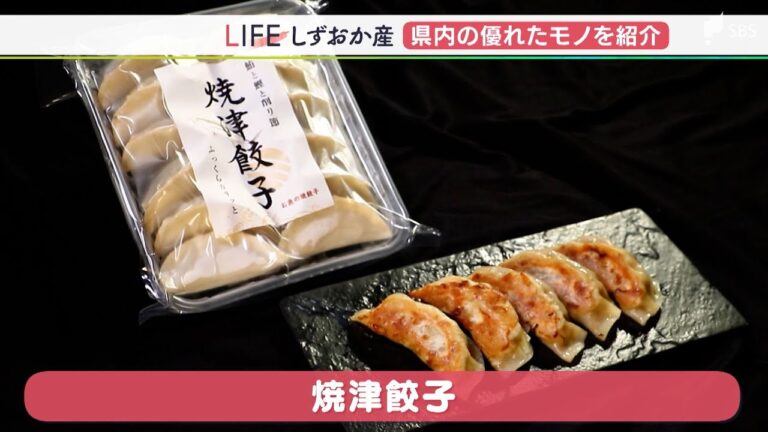 「焼津のよさを料理で発信できたら」魚のうまみ感じる“焼津づくし”の餃子　味の決め手は珍しい製法の鰹節【しずおか産】