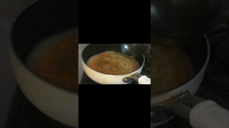 #Shorts 豆腐と人参の味噌汁の作り方！！