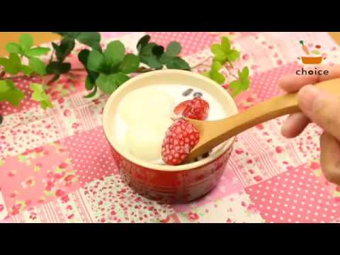 イチゴミルクぜんざい