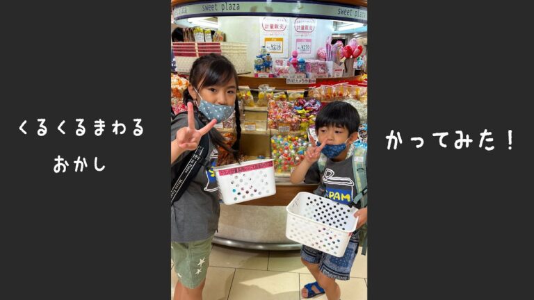 あこがれのくるくる回るお菓子で目が回るぎんｗ #Shorts