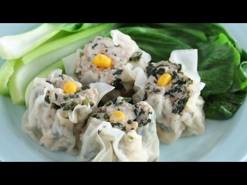 豆腐とモロヘイヤのシュウマイ