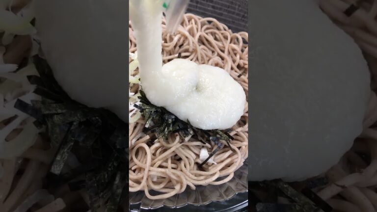 【冷やしとろろそば】ファミリーマート #shorts #スクイーズ図鑑