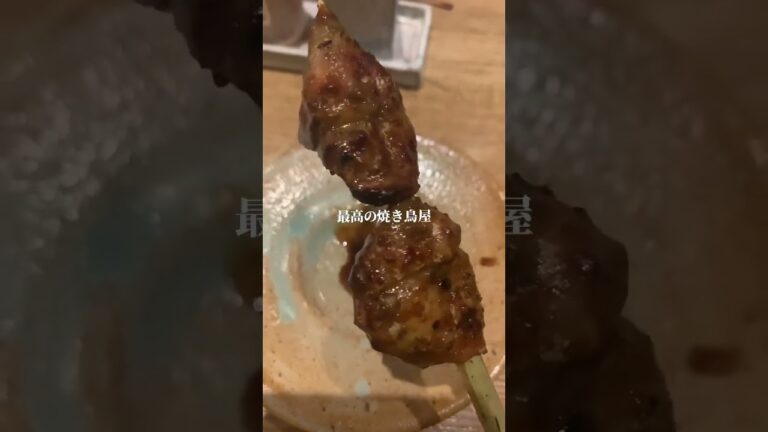 この店に行く為に小田急線初めて乗った人も多い 【やきとりshira】 #yakitori #焼き鳥 #japanesefood #YouTubeいっこーず #YouTubeイッコーズ