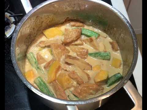 野菜のココナッツミルクシチュー/vegetables coconut milk stew