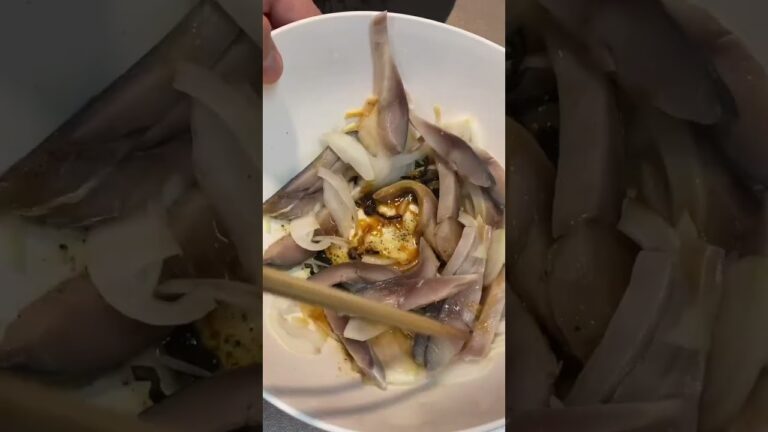 オリーブ香る🫒しめ鯖の塩昆布醤油和え