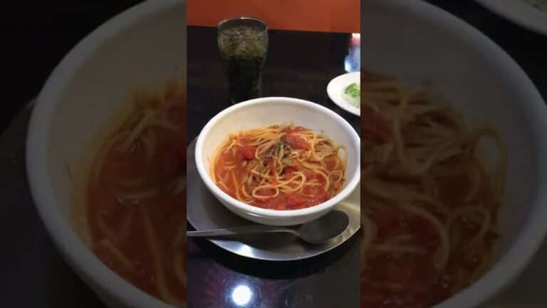 スパゲッティにドリアが付くランチセット / local italian restaurant of saitama