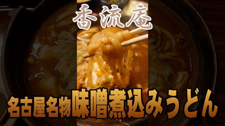 味噌煮込みうどんはナンバーワンの名古屋名物だっ！ Misonikomi Udon #Short