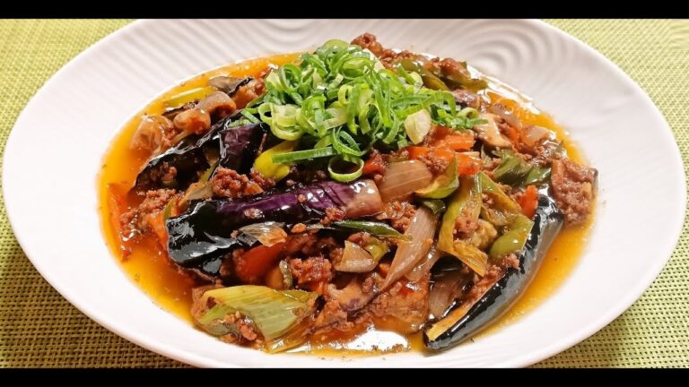 【公式アンバサダー】簡単！男のやすまるだし料理！！『やすまる麻婆茄子』を作るぜ！マジで！！