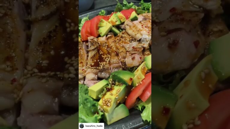 60℃でぷりぷり！油淋鶏（鶏肉の甘酢がけ）🍗 #低温調理 #ボニーク #レシピ