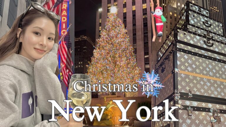 Ep.3 뉴욕 여행 브이로그 | 크리스마스 주간, 뉴욕의 마법 같은 하루 🎄 뉴욕 물가 & 경비, 맛집, 일정 총정리 | NYC Holiday Vlog