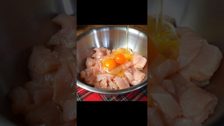 胸肉と卵があるなら絶対作ってみて欲しい #料理 #レシピ #food