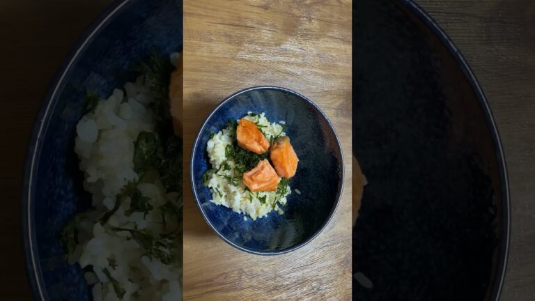 食欲がなくても食べやすい／だし茶漬け／焼き鮭／ぶぶあられ／三葉レシピ