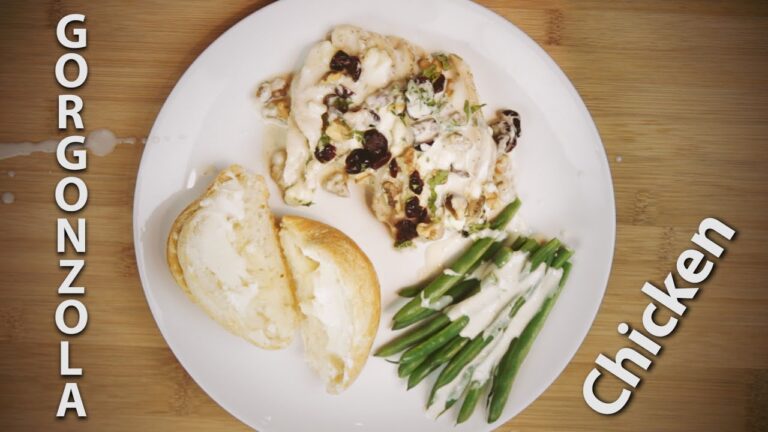 Gorgonzola Chicken - Easy Meal Recipe
