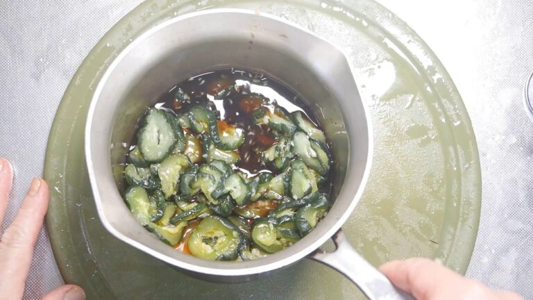 冷凍きゅうりの浅漬け