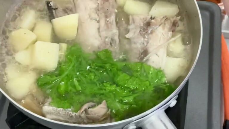 ぶりのあら汁を作りました