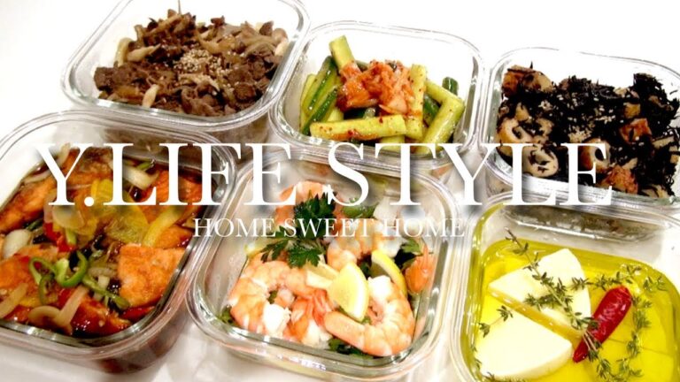 【主婦】次の日が美味しい！週末の作り置きレシピ第二弾♡アフレコ＆料理音アリ