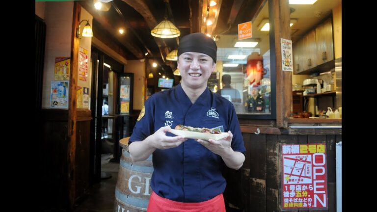 【銀だこ】新橋 林達也店長 トップクラスの焼き手のワザ　【銀章魚】頂級職人林達也店長製作章魚燒的過程