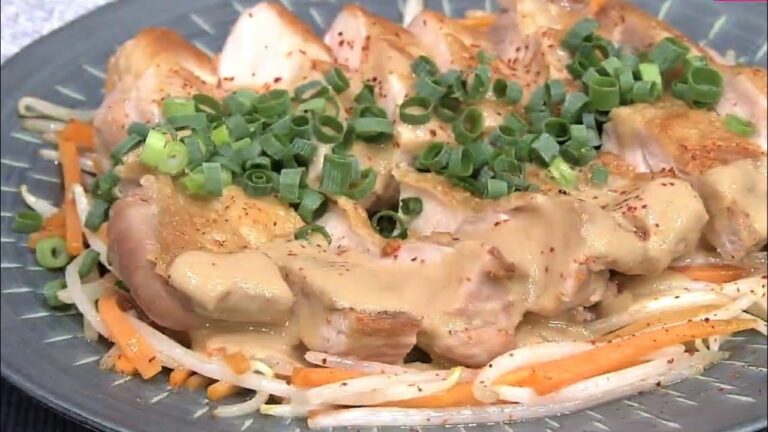 焼き和風バンバンジー