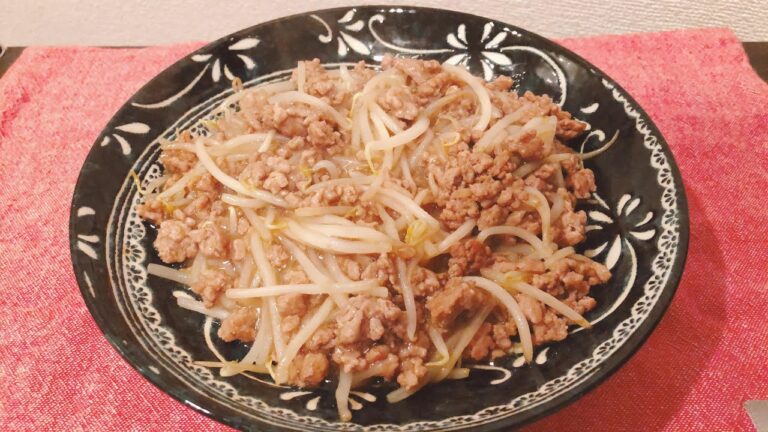 簡単‼実質5分で作れるもやしあんかけ