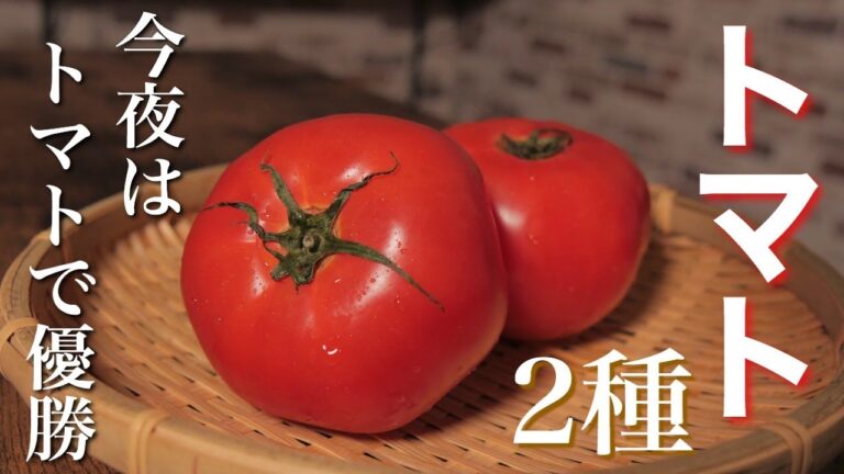 インスタ映え確実！トマトのおつまみレシピ2品 Tomato recipe