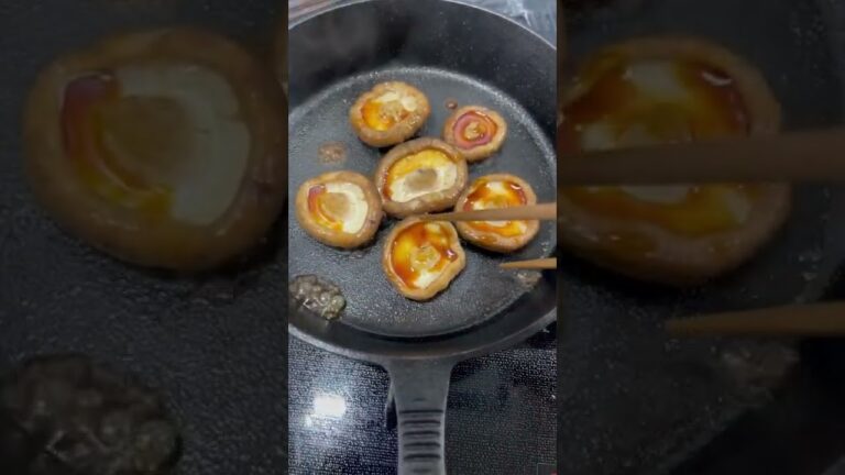 椎茸を焼いてみた🔥#asmr  #しいたけ ＃椎茸