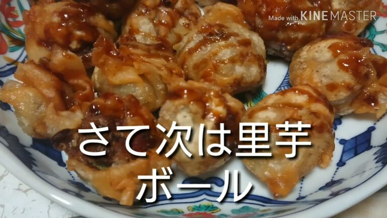 山菜セット&トマトチキンサラダ&里芋揚げボール&釜玉うどん&焼きサバ😂😛