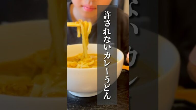 vol.167  カレーの残りでカレーうどん #簡単 #shorts