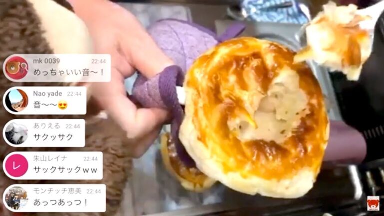 チキンクリームポットパイ　LIVEチャット表示バージョン