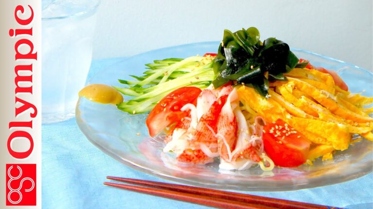 オリンピックの超簡単レシピ　冷やし中華の作り方