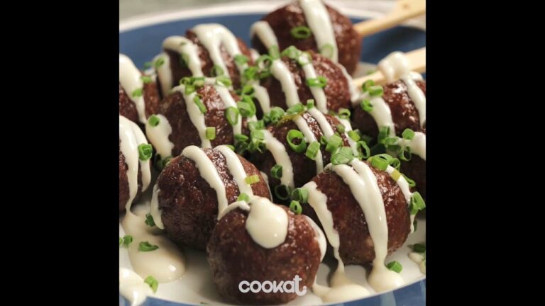 [Cookat Japan] チーズ入りミートボール串