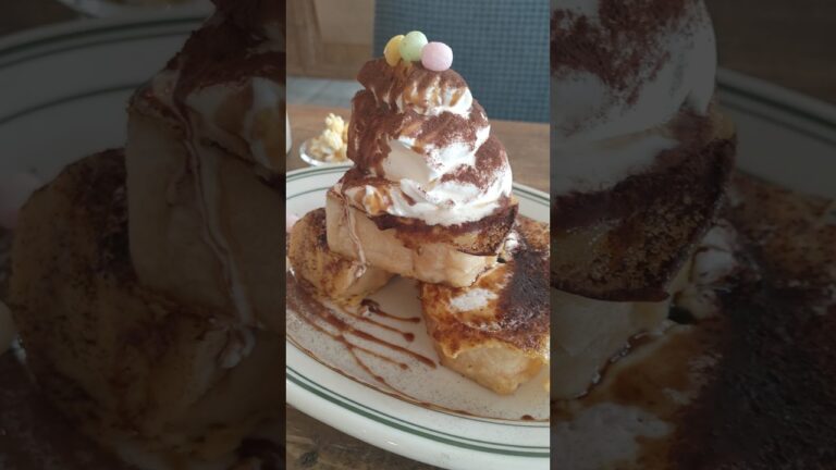 もりもり生クリームのフレンチトースト✨️マスカルポーネとティラミス味