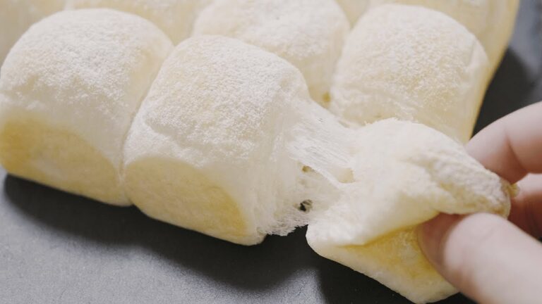 ミルキーでやさしい甘さ！練乳ミルクちぎりパンの作り方 | Condensed Milk Bread recipe