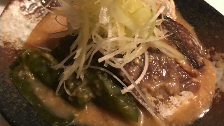 調味料は4種類。和食の定番！鯖の味噌煮 Simmered Mackerel in Miso Sauce